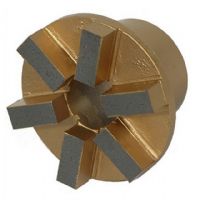 Diamond Grinding Head with 6pcs bar shape segments