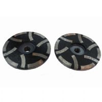 Resin filled cup grinding wheel