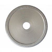 Vacuum brazed tuck point saw blade for brick