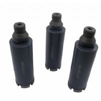 Diamond core drill bits for stone