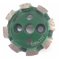 D50x25Tx10mm Diamond Drain Board Grinding Wheel For Granite