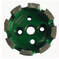 D50x40Tx10H Continuous Heavy Duty Gauging wheel For Granite Slab