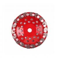 7 Inch Eighteen Arrow Segments Diamond Concrete Grinding Disc For Concrete Terrazzo Floor