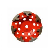 5 Inch 150MM T Shape Segment Concrete Diamond Grinding Wheel For Concrete And Stone