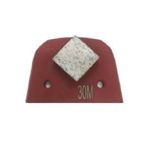 Single Square Segment Lavina Concrete Diamond Grinding Shoes For Concrete Floor Renovation