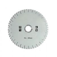 Boreway High Precision Circle Granite Saw Blades With U Style Diamond Segment