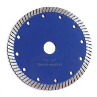 Boreway 150mm Narrow Turbo Diamond Saw Blade For Stone Cutting