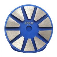 Quick Change 10 Segment Concrete Grinding Disc Double Arc Diamond Head Plates for Lavina X Series