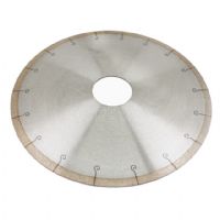 Continuous Diamond Circular Saw Blade With Fish Hook Slot