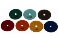3 inch white wet and dry use square shape diamond polishing pad