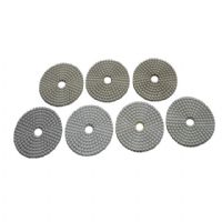 4 inch white square wet polishing pad 