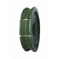 Dia.140 diamond electroplated v shape grinding wheel for stone
