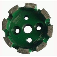 D50x40Tx10H Continuous Heavy Duty Gauging wheel For Granite Slab