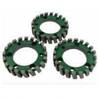 D86x20Tx50H Diamond Segmented Cyclone Gauging Wheel For Counter 