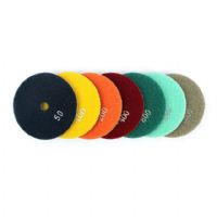Premium Straight Lattice Type Diamond Polishing Pad For Granite Marble Concrete