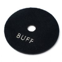 Premium Resin Bond Black Buff Diamond Polishing Pads For Granite Marble Stone