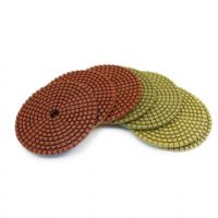 4 Inch Economical Diamond Polishing Pads For Polishing Stone Glass Ceramics