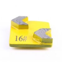 Redi Lock Scanmaskin Double Arrow Segment Concrete Grinding Shoes For Concrete Floor