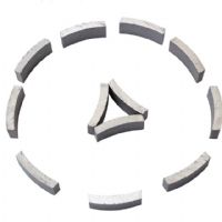 Boreway 24x4.0x10mm Diamond Core Segment for Reinforced Concrete Manufacturer