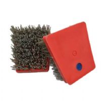 Frankfurt Style Head Silicon Carbide Wire Brush 80 Grit For Stones