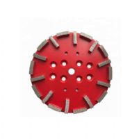 10 Inch Diamond Grinding Plate With 20 Segments For Concrete Terrazzo Floor