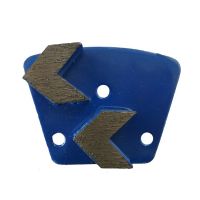 CPS Concrete Grinding Diamond Tools With Double 15mm Height Arrow Segments