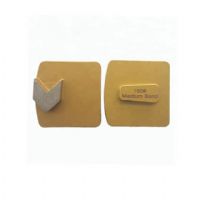 Single Arrow Segment Redi lock Diamond Grinding Shoes For Hard Concrete