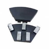 Cassani Metal Diamond Concrete Grinding Pads With Five Rectangle Segments