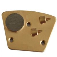 Diamond Grinding Shoes With PCD And Round Segment For Removal Of Epoxy Glue And Resin Off Concrete Floor