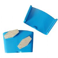 Trapezoid Diamond Grinding Scraper With 2 Segments
