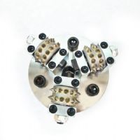 Diamond Rotary Tool Bush Hammer Plates M14 Threaded Making Litchi Surface For Stones