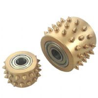 45 Teeth Diamond Bush Hammered Grinding Rollers For Stone