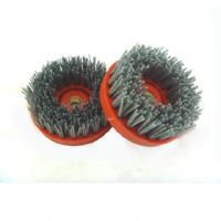 Silicon Carbide Antique Abrasive Brushes 400 Grit For Marble