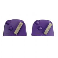Double PCD And Single Bar Segment Diamond Grinding Shoes For Lavina Machine 