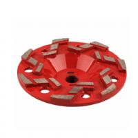 5 Inch S Shape Segment Diamond Grinding Cup Wheel For Concrete And Stone Floor