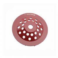 7 Inch Twelve Rhombus Segments Concrete Cup Wheel For Concrete Lapping and Stone Polishing