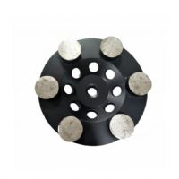 5 Inch D125MM Concrete Diamond Grinding Plate For Concrete Terrazzo Floor