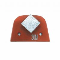 Single Square Segment Lavina Concrete Diamond Grinding Shoes For Concrete Floor Renovation