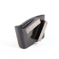 Top Quality EZ Change HTC Diamond Grinding Shoes Grinding Block With Double Segments For Concrete Floor Renovation