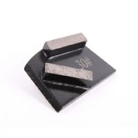 Double Bar Segments Abrasive Diamond Grinding Tools For Lavina Grinder