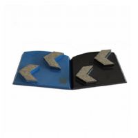 Double Arrow Segments Lavina Diamond Grinding Disc For Concrete Terrazzo Floor