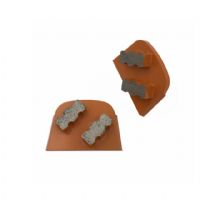 Two Uniqe Segments Perfect Grinding Performace Lavina Diamond Grinding Shoes For Concrete Floor