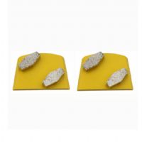 Double Segments Top Quality Lavina Diamond Concrete Grinding Block For Stone And Concrete