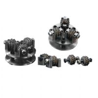 125mm Bush Hammer Plate With Three Rollers Bush Suitable to  Surface Fabricating