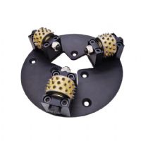 230mm bush hammer plate for HTC Grinder Machine with 3 Rollers