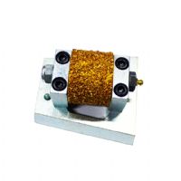 Vacuum Brazed Frankfurt Diamond Bush Hammer Roller For Stone