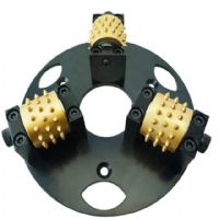 Diamatic Bush Hammered Roller Disc For Grinding