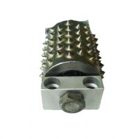 Frankfurt Diamond Bush Hammer Head Roller For Litchi Surface 