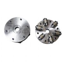 D300*6T*45S Litchi Surface Bush Hammer Tool Plate for Floor Grinding