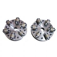 Boreway China Manufacture Supply Diamond Bush hammer plate for Stone Surface Grinding